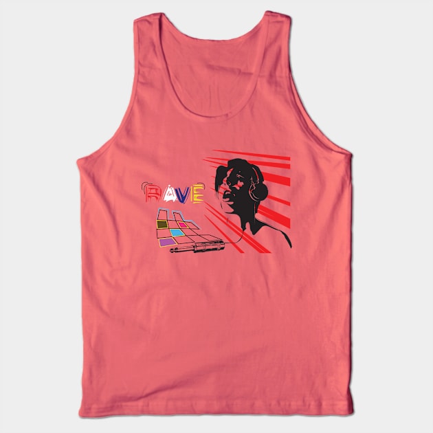 Rave Tank Top by Dojaja